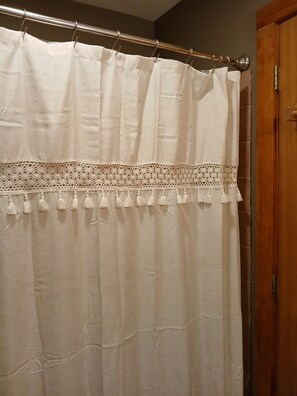 Towels, soap, toilet paper