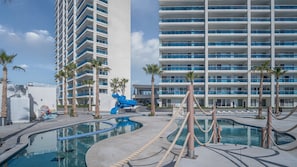 Outdoor pool - Delightful 2 Bedroom Condo Encantame Towers Verano 705 (Backus)