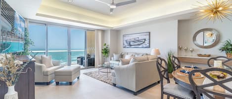 Condo, Multiple Beds, Balcony (Sonoran Star One 1601-Full) | Living area | 42-inch flat-screen TV with digital channels