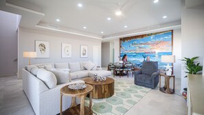 House, Berbilang Katil, Balcony, Garden View (Casa Especial) | Ruang tamu | Pendiangan