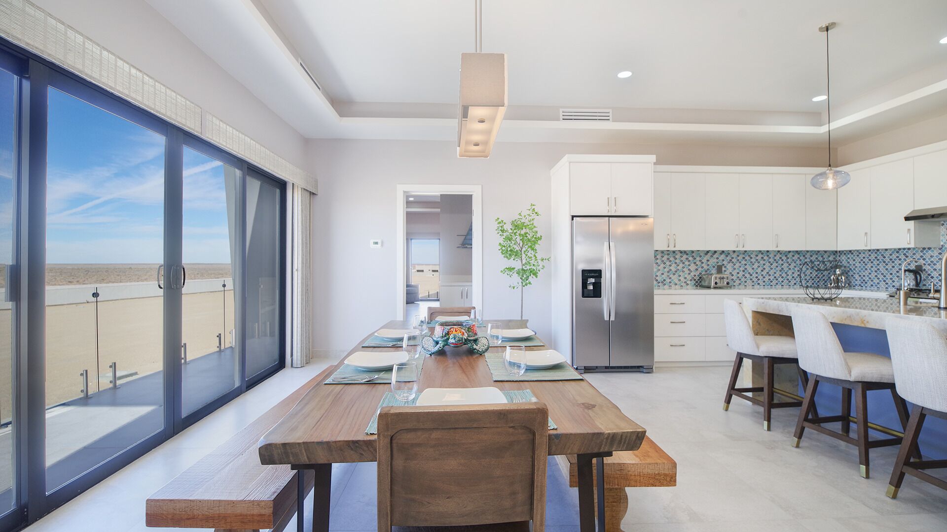 House, Berbilang Katil, Balcony, Garden View (Casa Especial) | Tempat makan