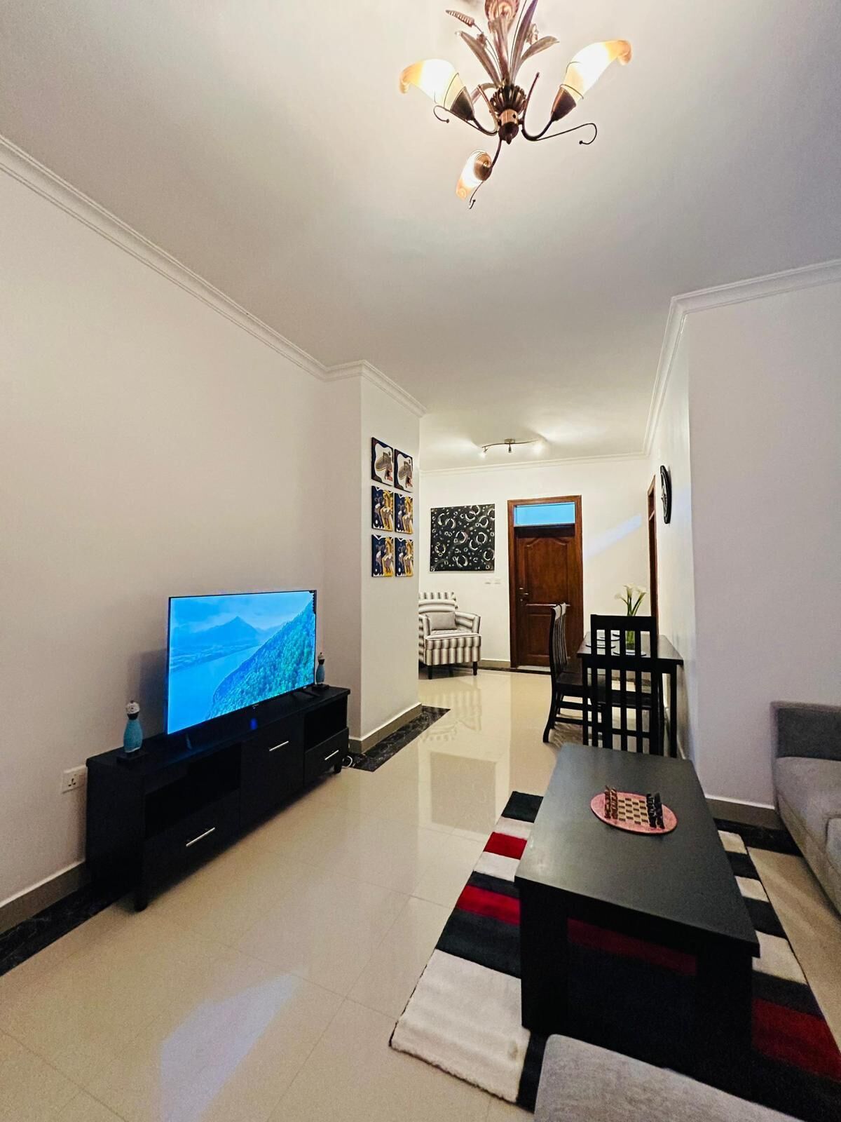 Comfort Apartment, Balcony, City View | Living area