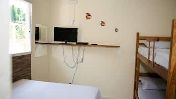 Laptop workspace, iron/ironing board, free WiFi, bed sheets