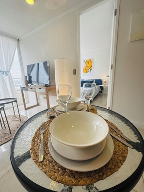 Comfort Apartment, Balcony, City View | Interior