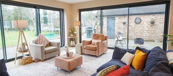 Modern and spacious home with breathtaking views on outskirts of Otford villiage