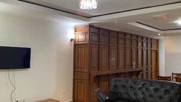 Comfort vierpersoonskamer | Woonruimte