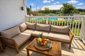 Terrace/patio - Koly'Dream - Ti Kozy - Villa with Pool in Saint-François (Saint-François)
