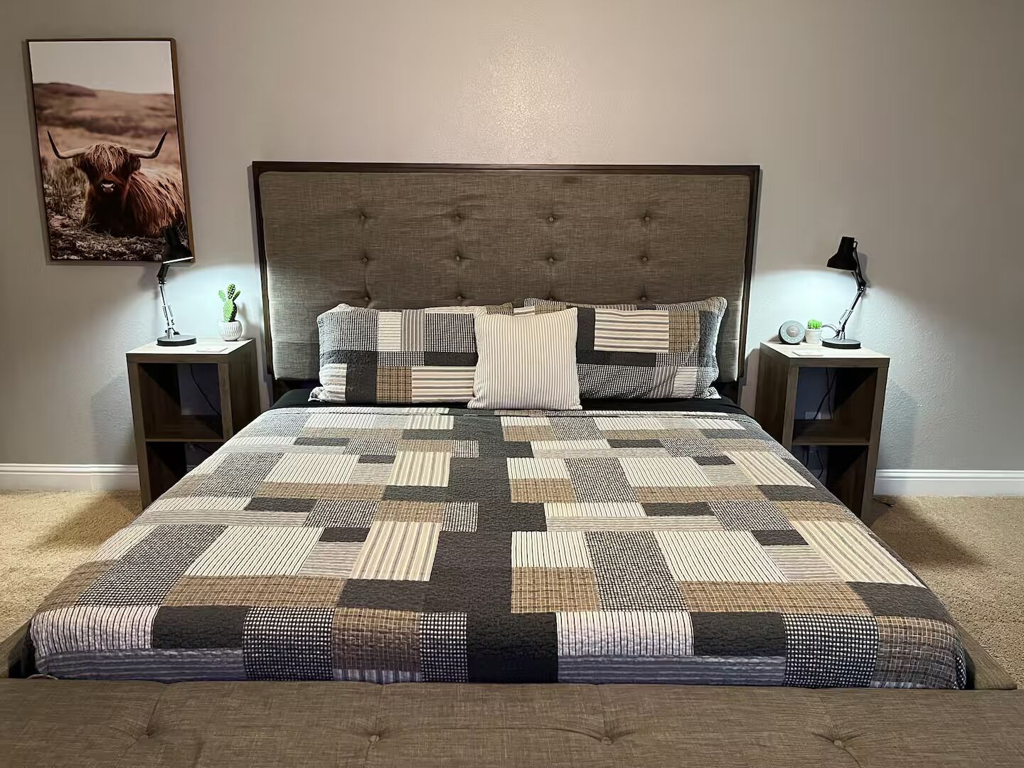 4 bedrooms, iron/ironing board, travel crib, WiFi (free)