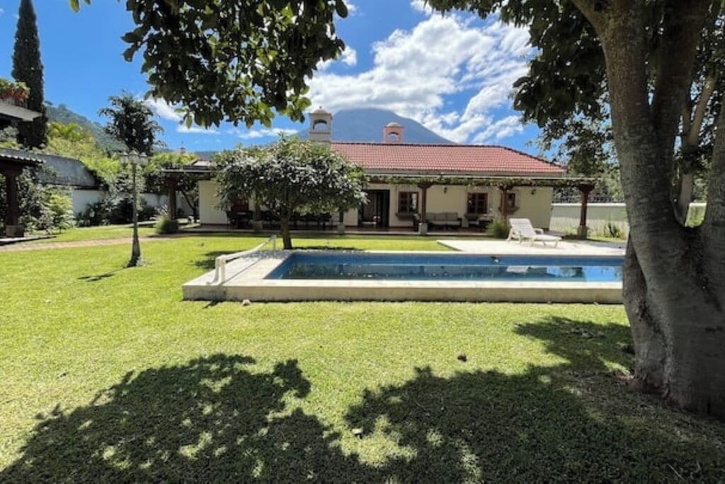 Alberca al aire libre 