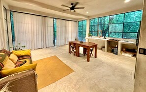 Living area - Beautiful House in the Heart of the Jungle - Yaáxnik (Tulum)