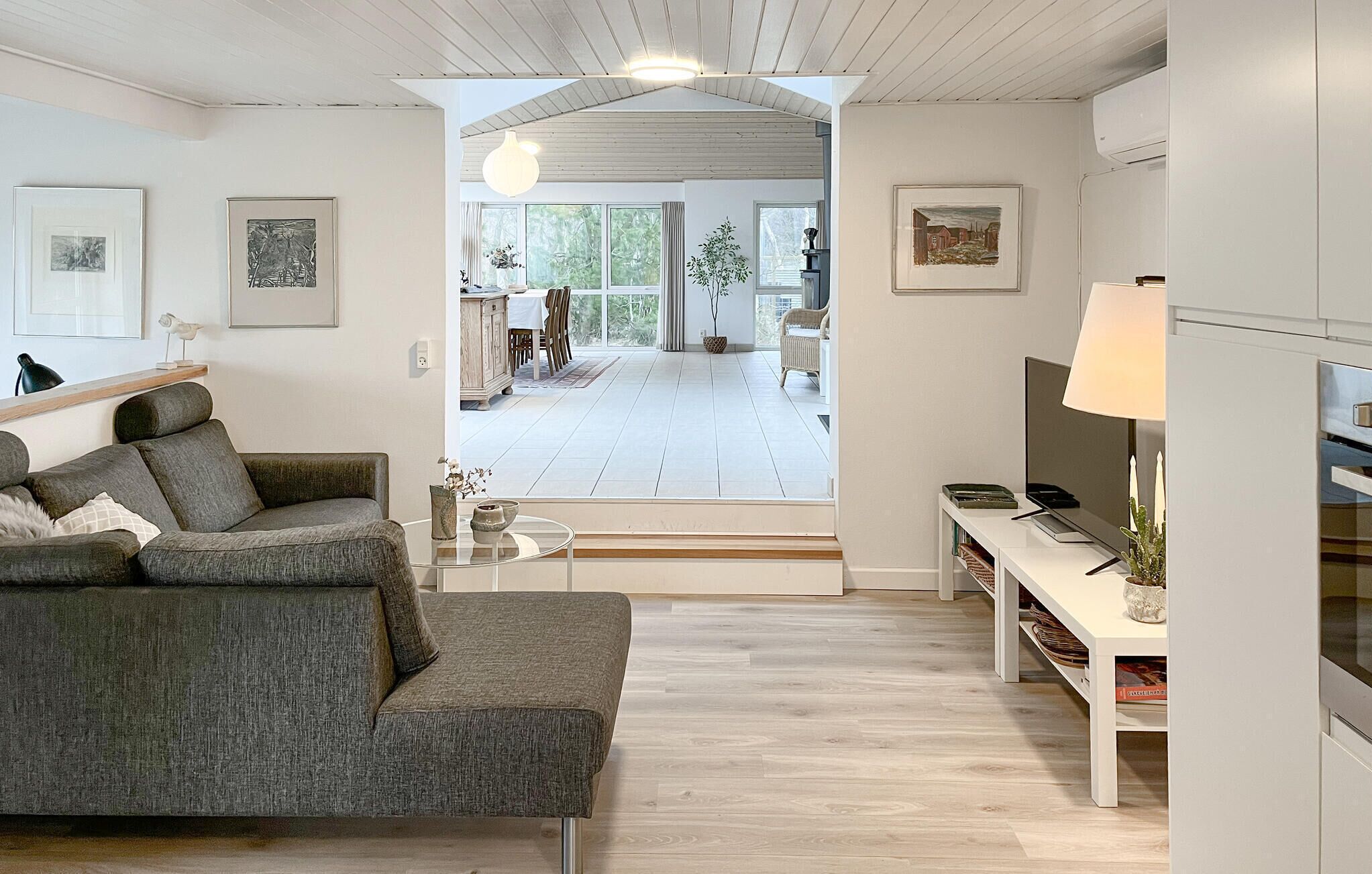 スマートテレビ、暖炉