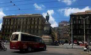 Byutsikt fra overnattingsstedet