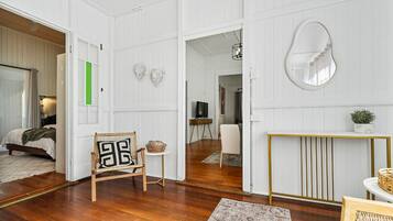 3 soverom, strykejern/-brett, wi-fi og sengetøy