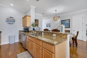 Private kitchen - Spacious 3-bedroom retreat in Placida's Anglers Club, perfect for 8 guests! (Placida)