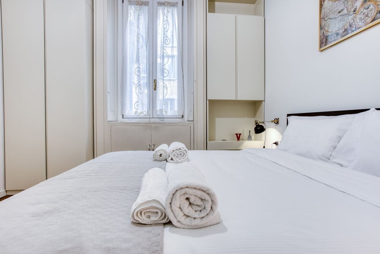 2 camere, ferro/asse da stiro