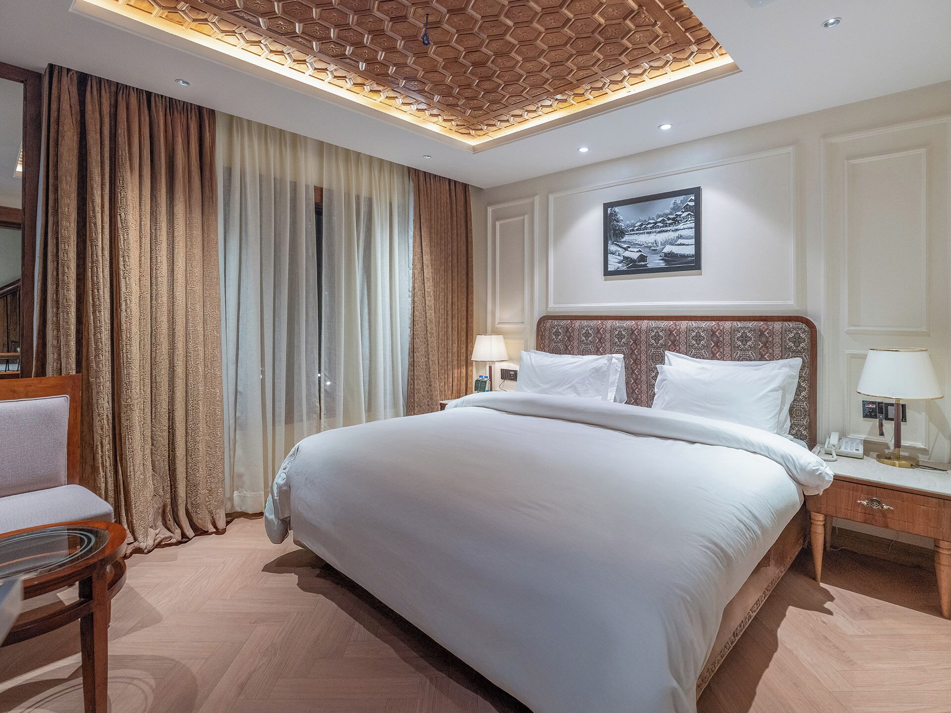 Premium Room, 1 Double Bed, Hill View | Iron/ironing board, free WiFi