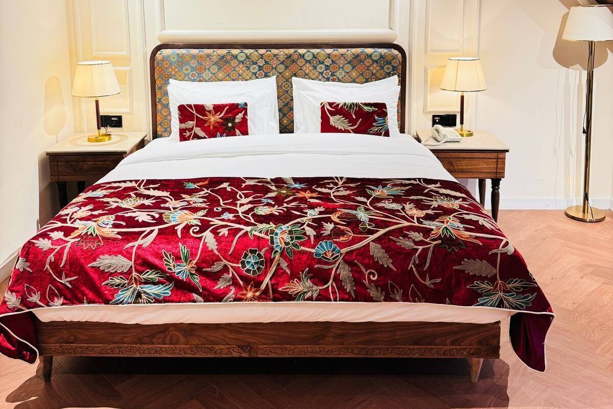 豪華雙人房, 山景 | 熨斗/熨衫板、免費 Wi-Fi