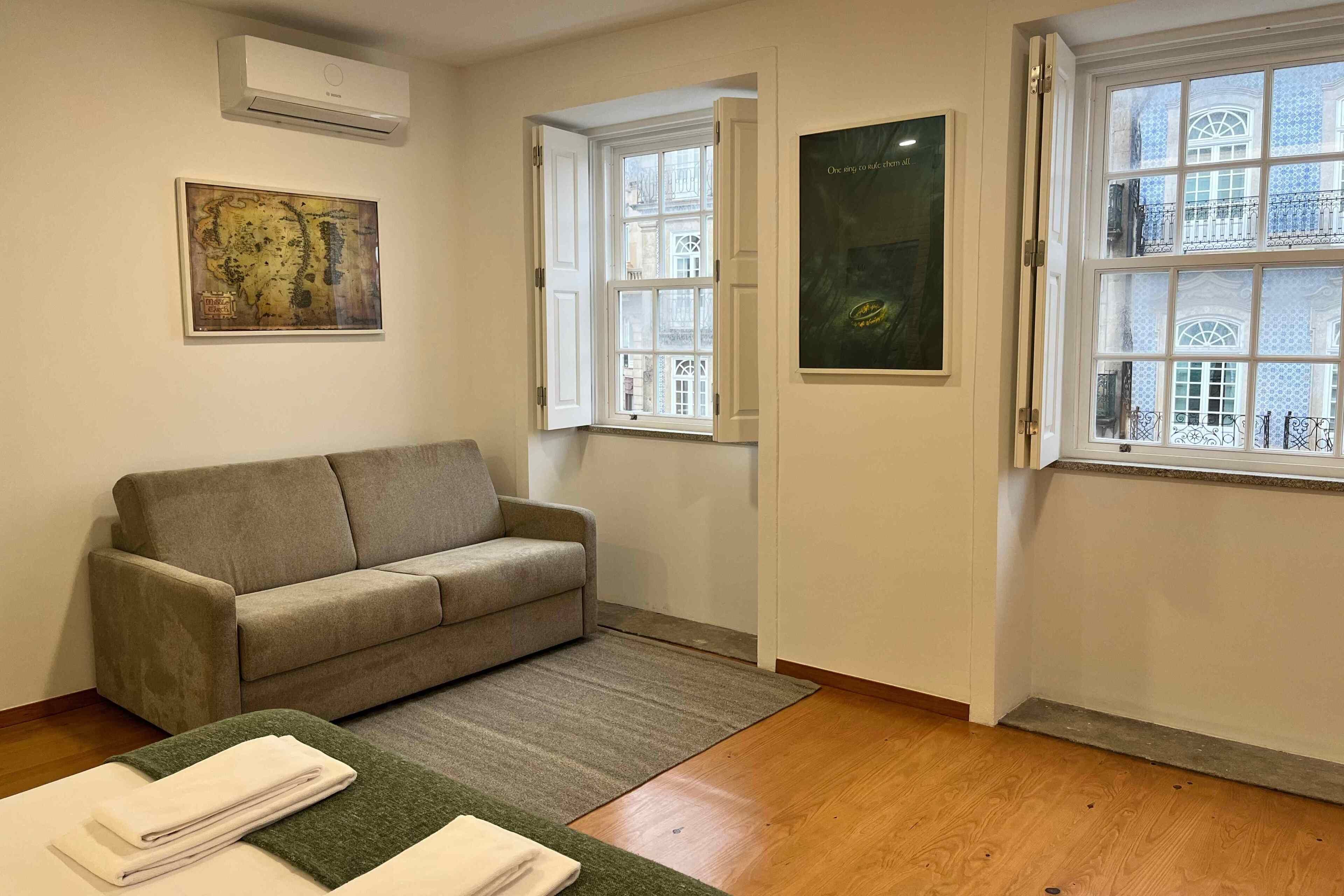 家庭房, 城市景观 | 起居区