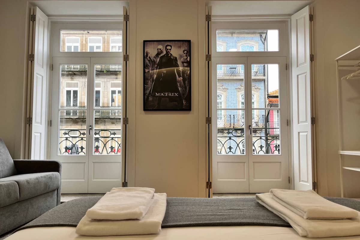 Familjerum - utsikt mot staden | Gratis wi-fi