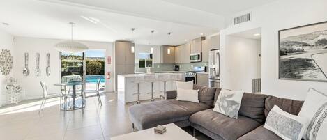 TV connectée, cheminée