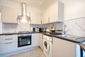 Microwave, oven, stovetop