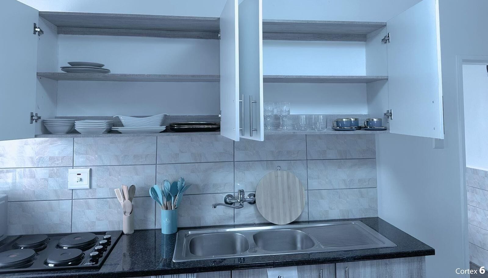 豪華公寓, 1 張標準雙人床及 1 張梳化床, 露台, 花園景 | 私人廚房 | 迷你雪櫃、微波爐、爐具、多士爐