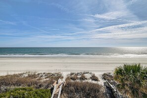 Accommodatie ligt op het strand