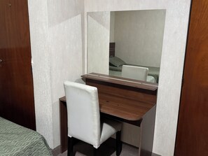 Standard Twin Room, City View | Desk, laptop workspace, free WiFi