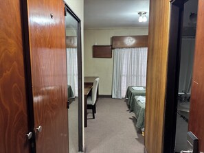 Standard Triple Room, City View | Desk, laptop workspace, free WiFi