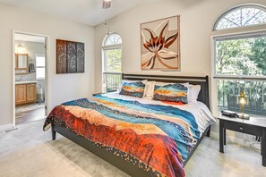 3 sovrum, skrivbord, strykjärn/strykbräda och wi-fi