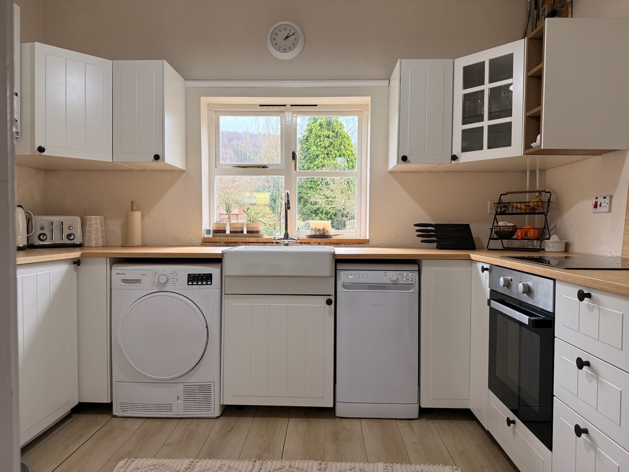 Oven, stovetop, dishwasher