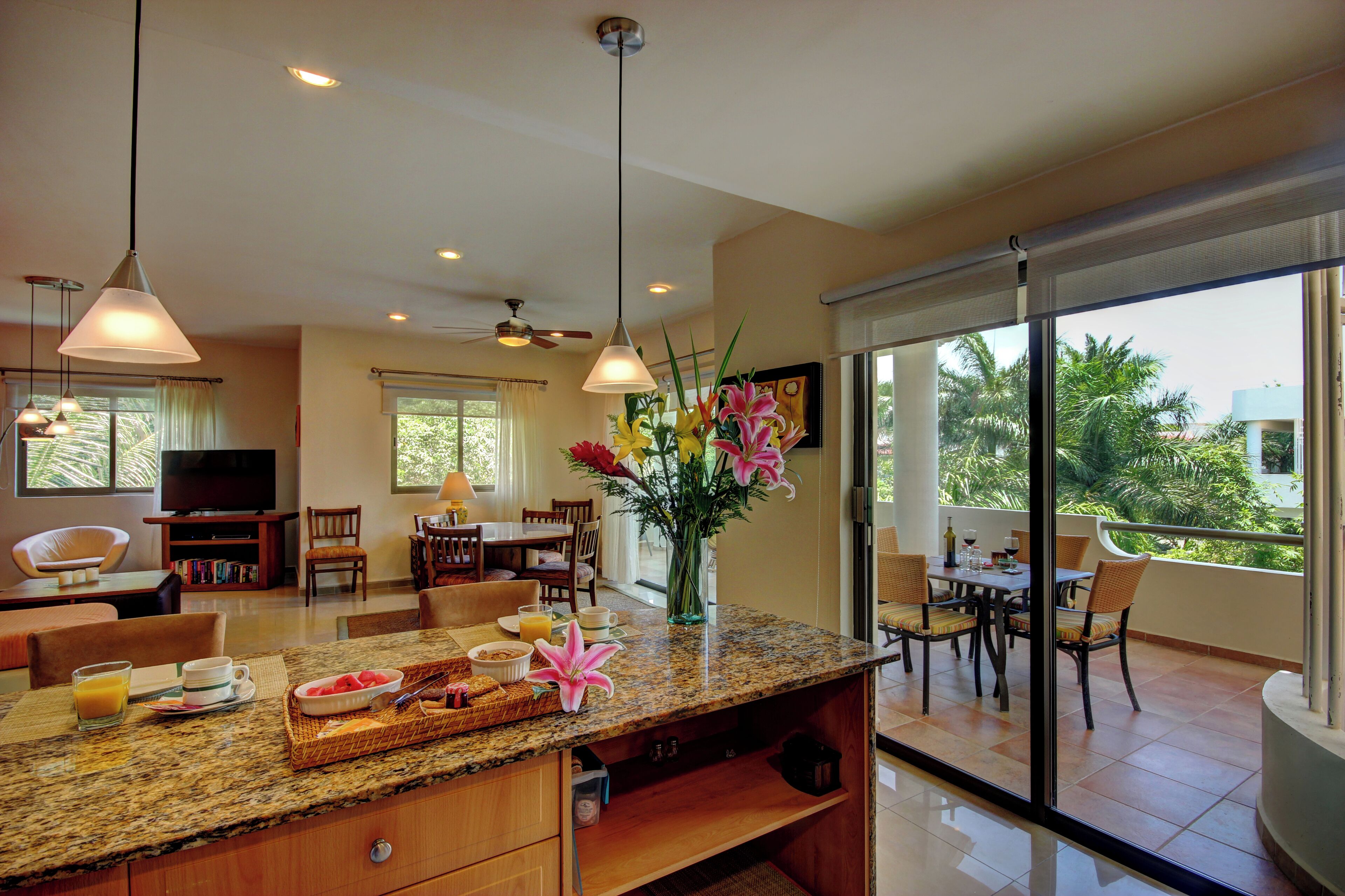 Apartamento standard, sacada, vista para o jardim | Cozinha privada