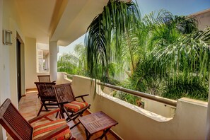Apartamento standard, sacada, vista para o pátio (Palmar Penthouse Jardin #306) | Terraço/pátio