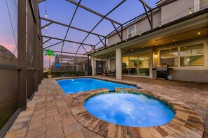Pool - Sun Kissed Oasis at Solara - 9 Bedrooms  -Games, Pool & Togetherness (Kissimmee)