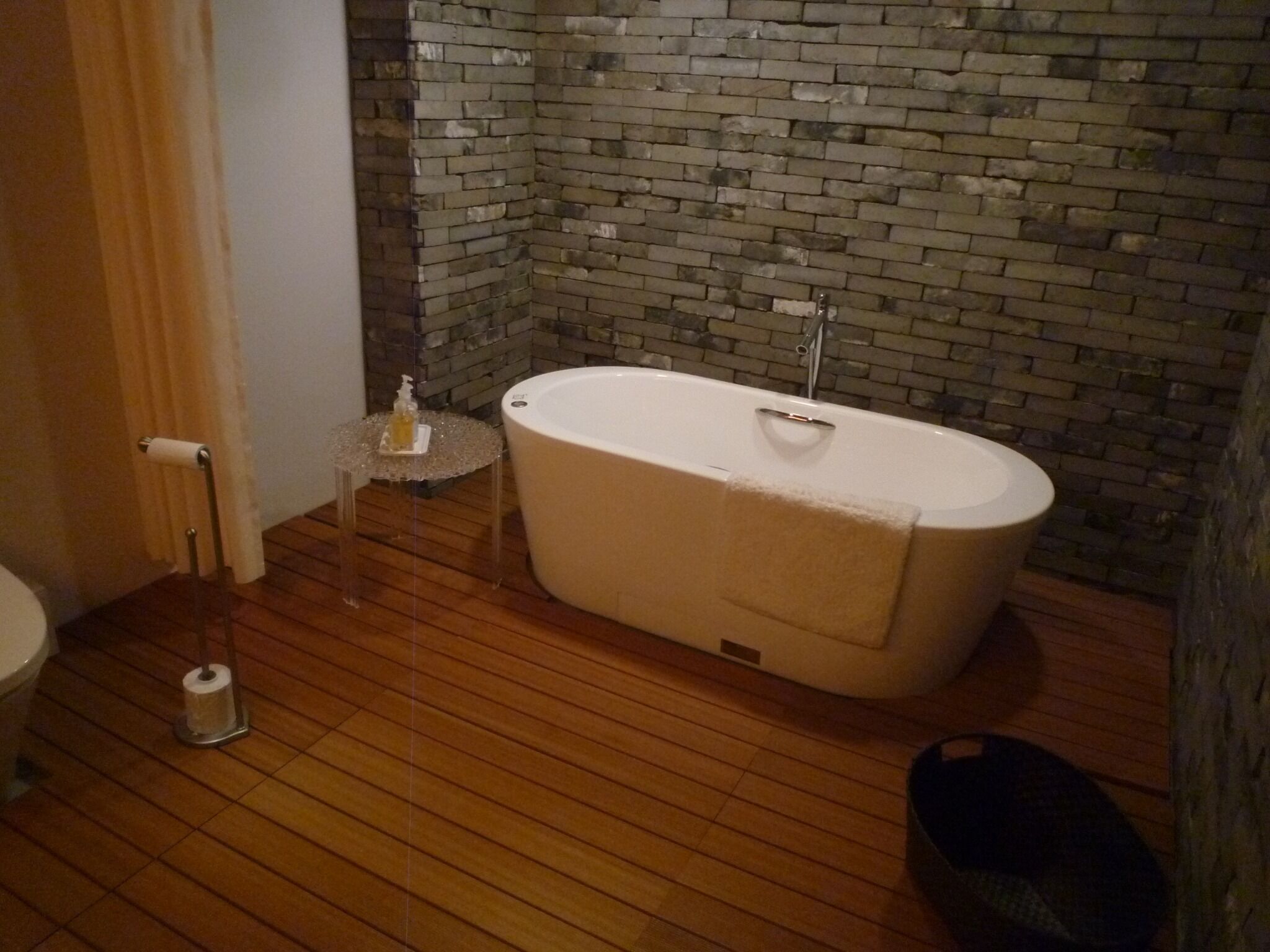 Hair dryer, soap, shampoo