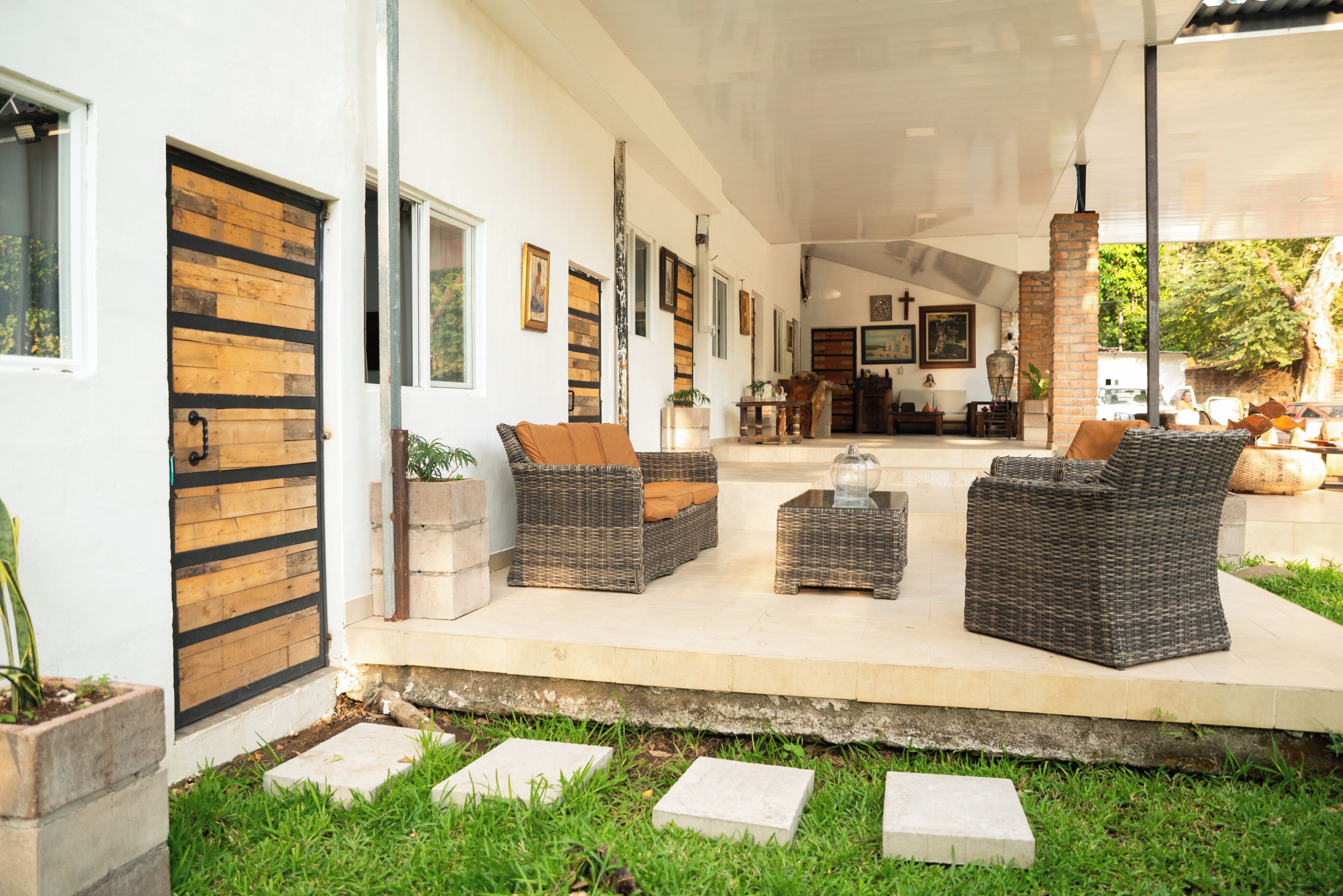 Executive tweepersoonskamer, 1 kingsize bed | Terras