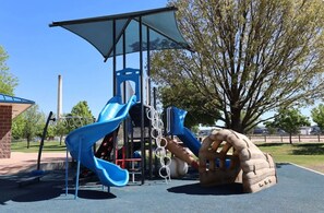 Children’s area - Chimney Park Retreat King Suite + Fenced Yard (Windsor)