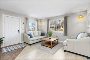 House, Multiple Beds, Kitchen, Garden View | View from room - Chimney Park Retreat King Suite + Fenced Yard (Windsor)