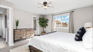 House, Multiple Beds, Kitchen, Garden View | 3 bedrooms, individually decorated, individually furnished, bed sheets