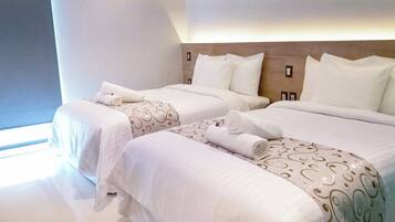 4 habitaciones, wifi gratis y ropa de cama