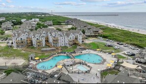 Indoor pool, outdoor pool - BIS-Duck - 2BR/2BA - Great Pools and Beach! (Duck)