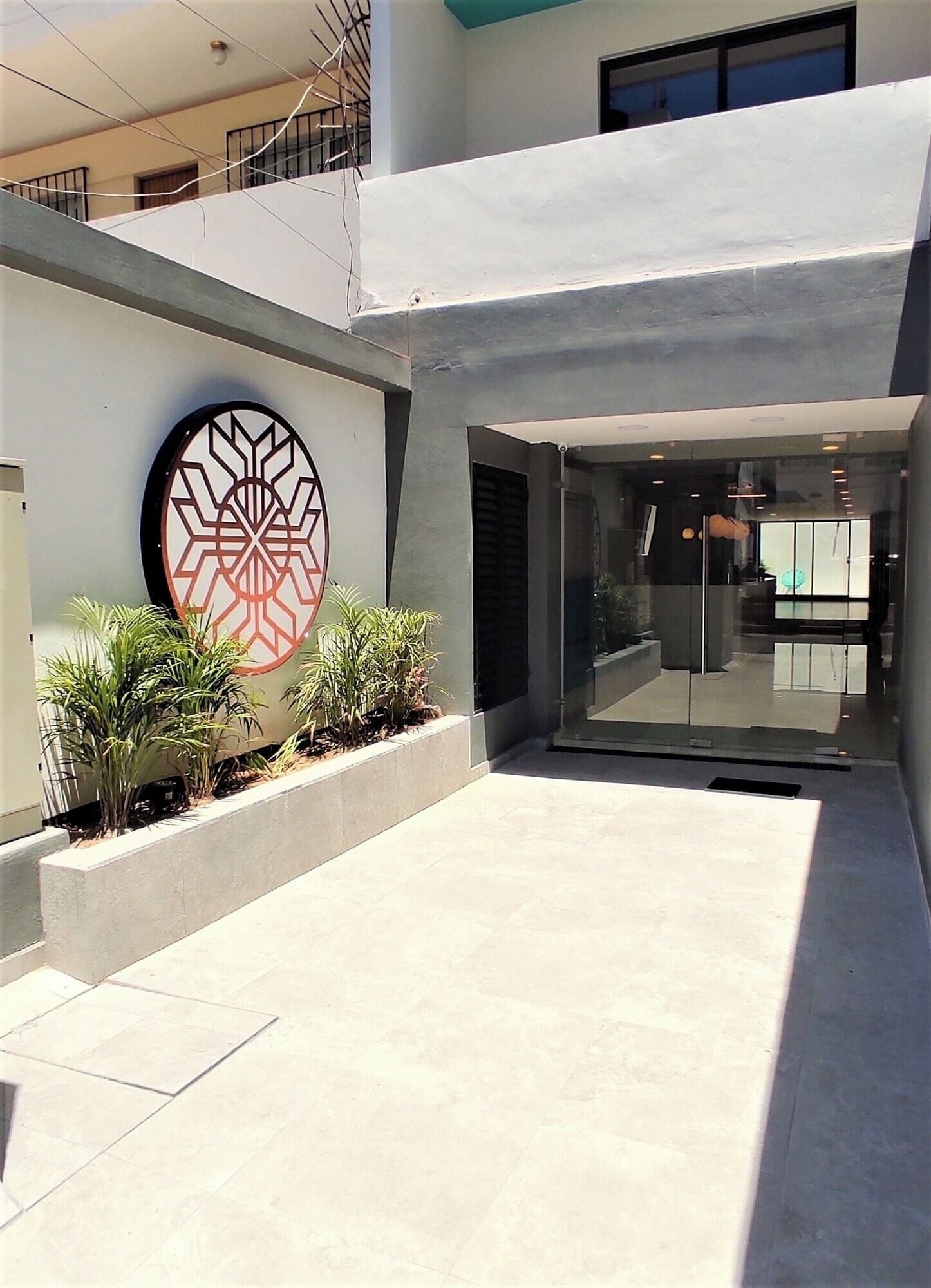 Enceinte de l’hébergement