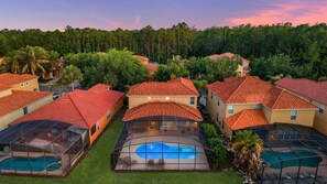 Exterior - Home with Screened Private Pool and Preserve Views (Davenport)