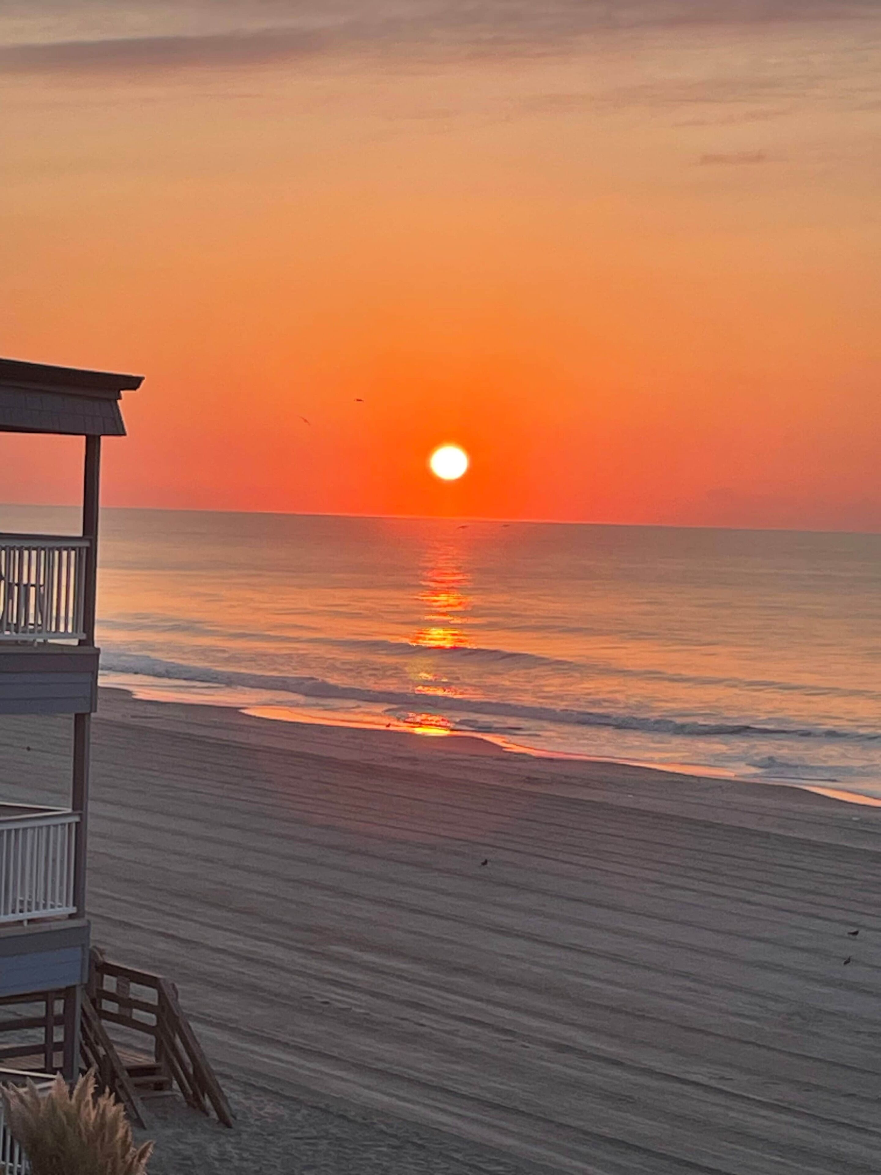 Am Strand, Liegestühle, Strandtücher