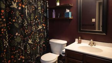 Hårtørrer, bidet, håndklæder, Sæbe