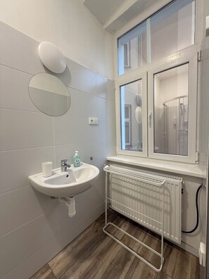 Hair dryer, towels, soap, shampoo - Cozy and comfortably furnished apartment in the spa centre with beautiful views. (Karlovy Vary)