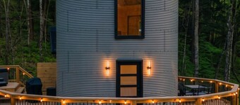 NEW Romantic Silo Cabin | Outdoor Shower | Hot Tub