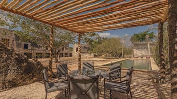 Opções para refeição ao ar livre