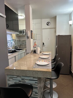 Private kitchen - Studio in the best location in Copacabana. (Rio de Janeiro)