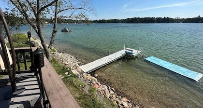 House on The Point: Updated 3-Bedroom Lake House in Central Wisconsin